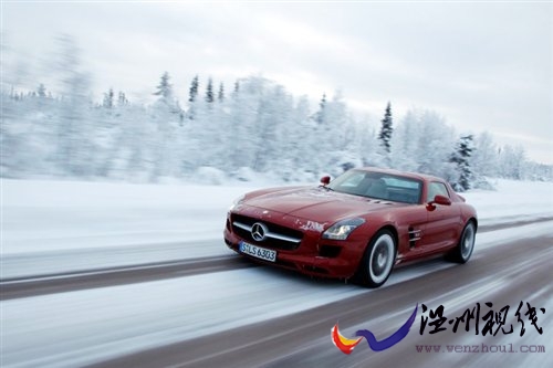 浪漫之旅 冰雪试驾2011款奔驰SLS AMG 汽车之家