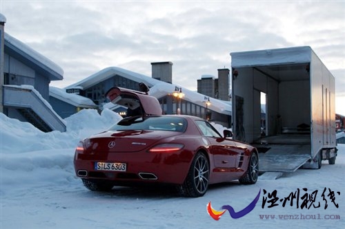 浪漫之旅 冰雪试驾2011款奔驰SLS AMG 汽车之家