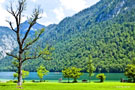 山水风景图片：国王湖的绝美山水风景 顶级山水风景