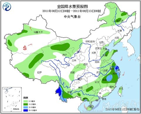 中东部雨水减弱 南方高温热浪将来袭