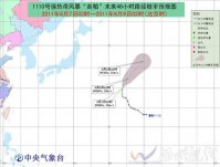 <b>台风苗柏最新消息 将转向东北方向移动</b>