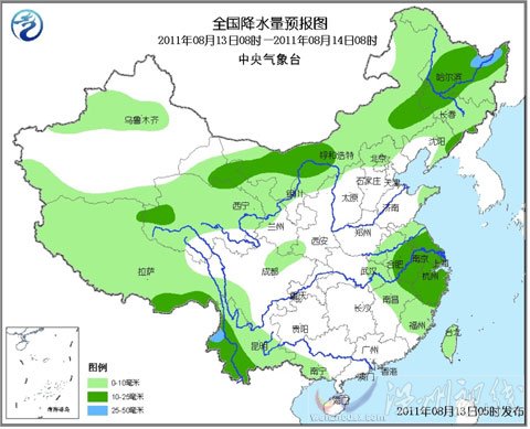 南方大范围高温再现 北方降雨增多气温降