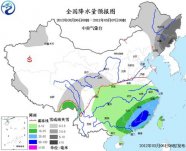 3月6日全国天气降水分布 北方下雪南方下雨云南干旱