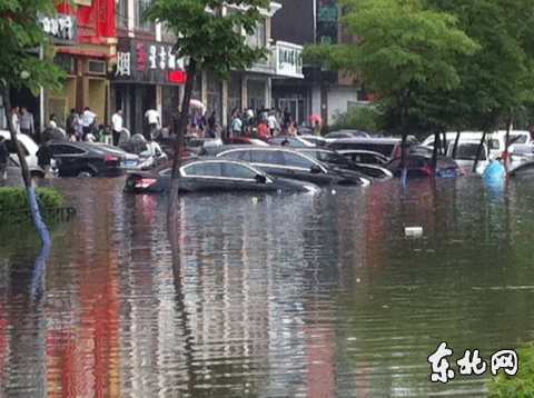 哈尔滨下大雨