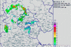 中央气象雷达动画 北部局地将有强降雨