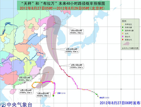 台风天秤布拉万