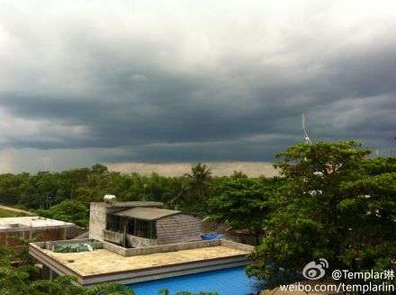 海南部分县市遭暴雨 未来三天多降水需加强防范