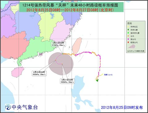 台风天秤登陆