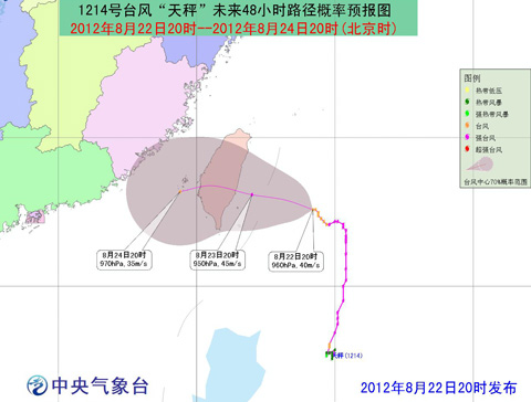 台风天枰最新路径图