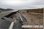 青海地区近期雨水多条公路被毁 未来几天仍有降水