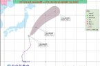 18号台风艾云尼要吹到日本去 艾云尼最新路径