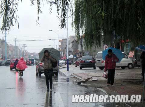 河北保定天气 今日有明显降温降雨天气