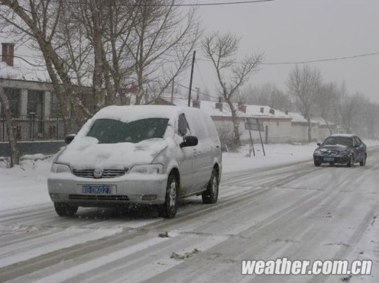 河北尚义大雪