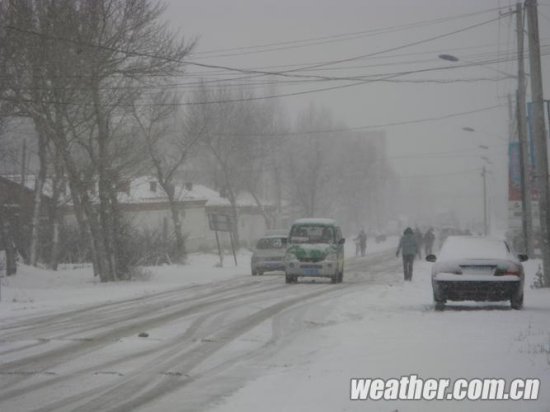 河北尚义大雪