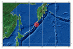 6.6级地震 2012年11月17日凌晨俄罗斯千岛群岛发生6.6级