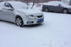 江佳木斯大雪积雪达23厘米 哈同高速道路结冰全线封