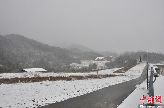 重庆今冬第一场雪