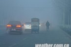 河北雾霾天气 1月14日河北雾霾继续弥漫空气污染严重