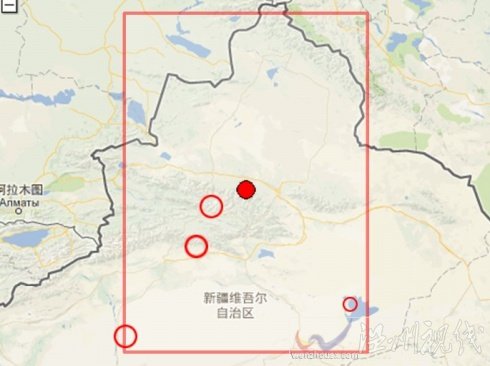 新疆玛纳斯地震