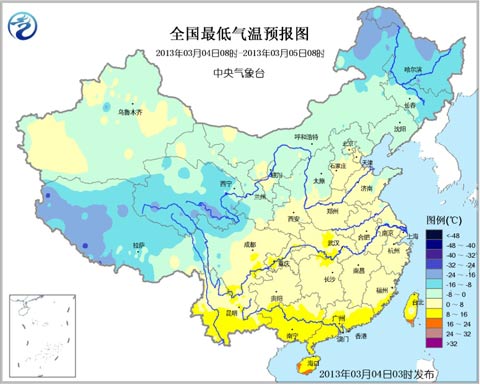 全国大部晴暖升温 新疆北部有降雪