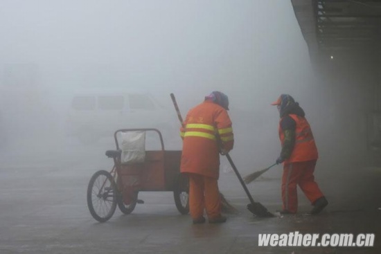 沈阳雾霾天气