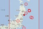 日本仙台地震 日本本州东部仙台附近海域发生5.7级地