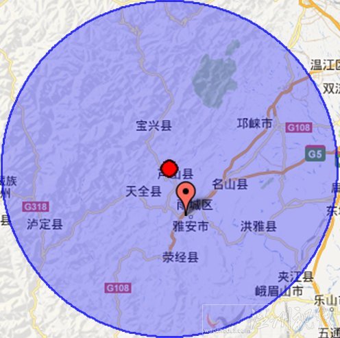 5月1日雅安市芦山县地震