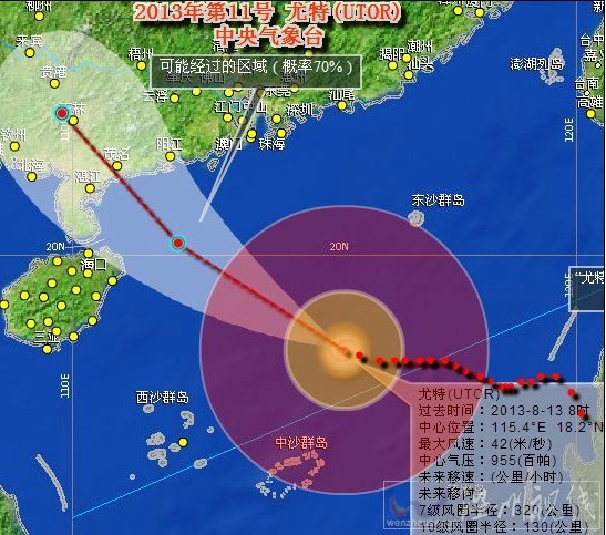 11号台风尤特