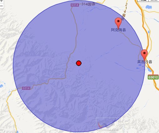 新疆阿克陶县地震