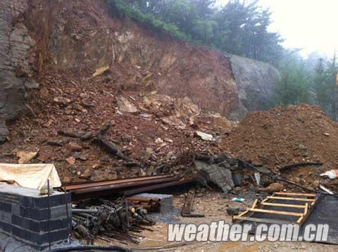 大连7月降雨量接近一年 强降雨致地质灾害频发