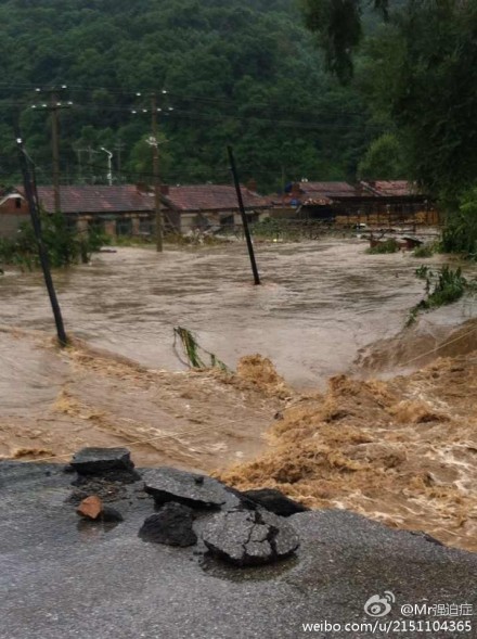 吉林桦甸特大暴雨 洪灾已致2人死亡