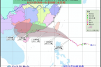 台风天兔登陆时间 22日下午至23日上午在广东沿海登
