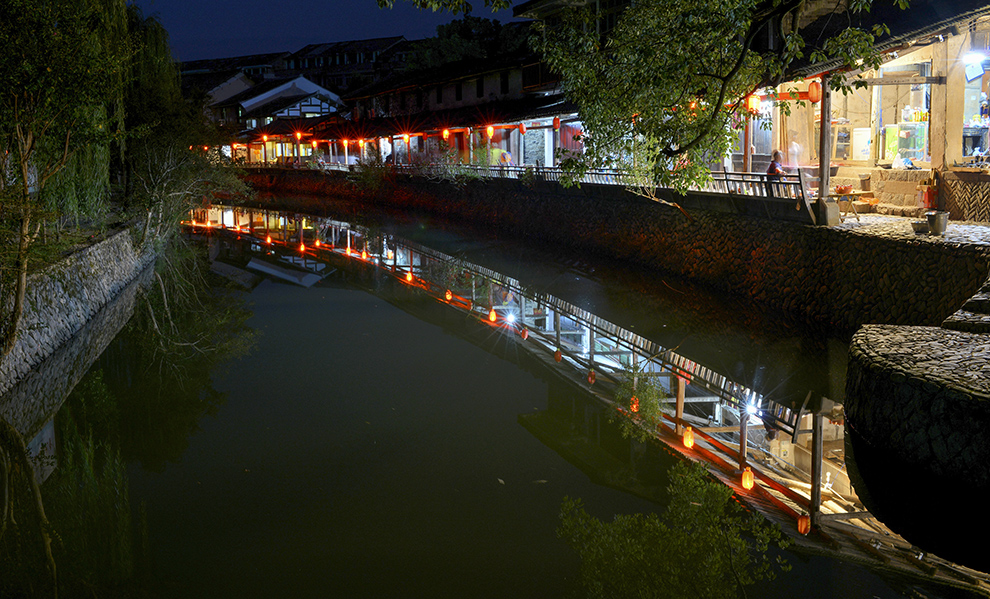 丽水街夜景