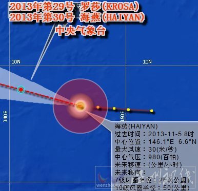 2013年第30号台风海燕