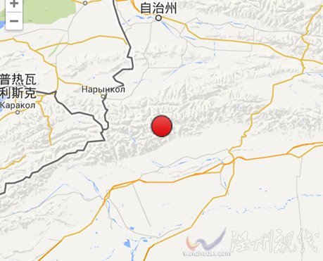 新疆阿克苏地区拜城县地震