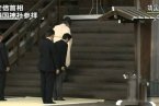 安倍晋三拜鬼 2013年12月26日安倍晋三参拜靖国神社公