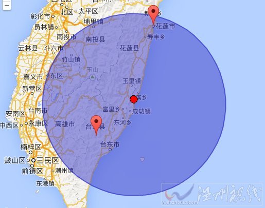 2014年1月29日台湾台东地震