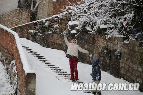 贵州大雪封路