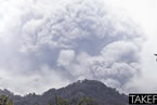 印尼火山爆发 2014年2月13日印尼克卢德火山大规模喷