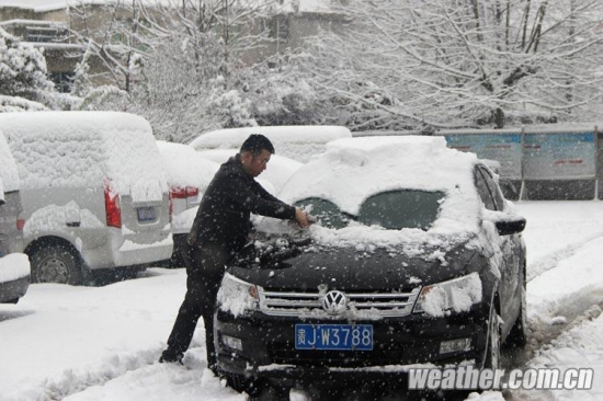 贵州瓮安县大雪