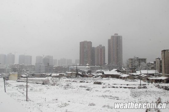 贵州瓮安县大雪