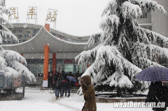 贵州瓮安县大雪