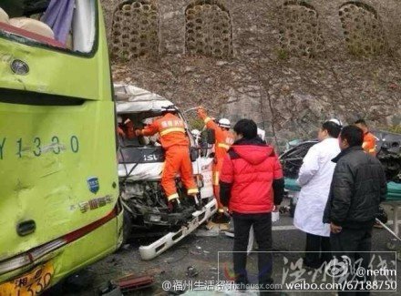 龙岩高速车祸图片