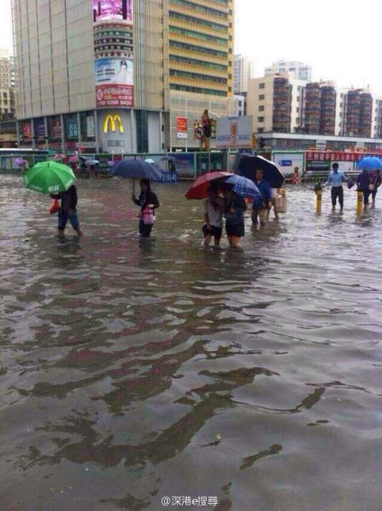 深圳暴雨