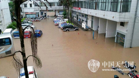 广西钦州暴雨