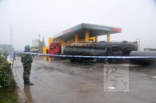 浙江临海加油站爆炸