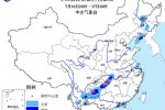 湖南大暴雨贵州大暴雨预警 7月16日至17日贵州湖南局