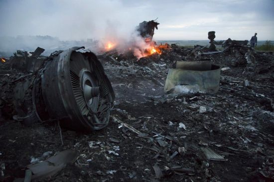 马航mh17客机坠毁