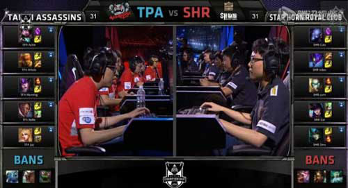 s4世界总决赛皇族 vs TPA