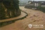 贵州突降暴雨 雷山洪水灾害严重特大暴雨引发洪水冲